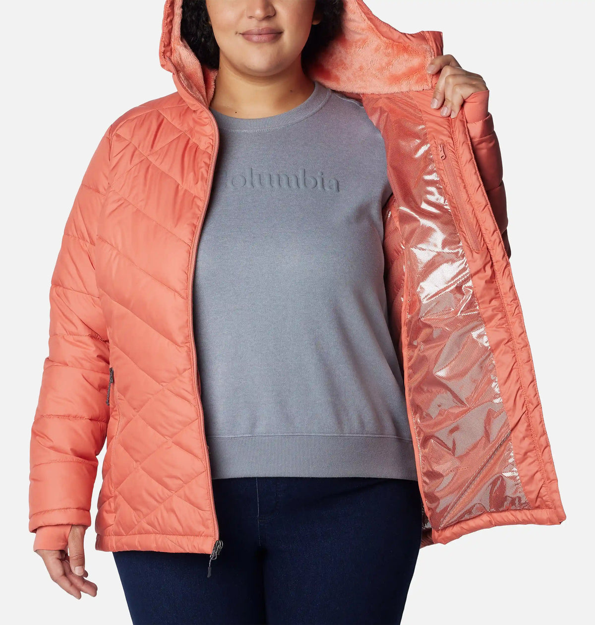 Women's Heavenly Hooded Jacket - Plus Size