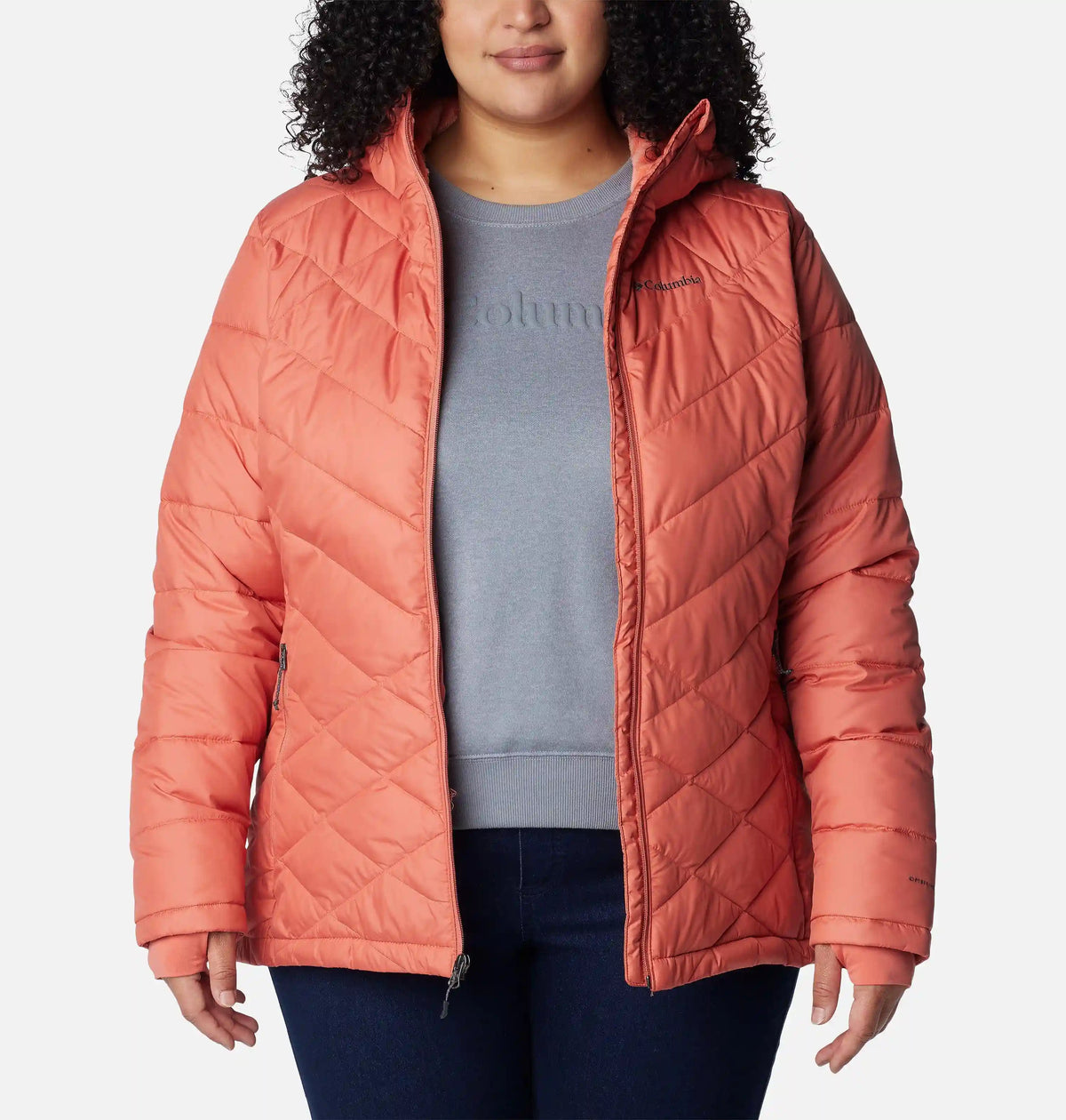 Women's Heavenly Hooded Jacket - Plus Size