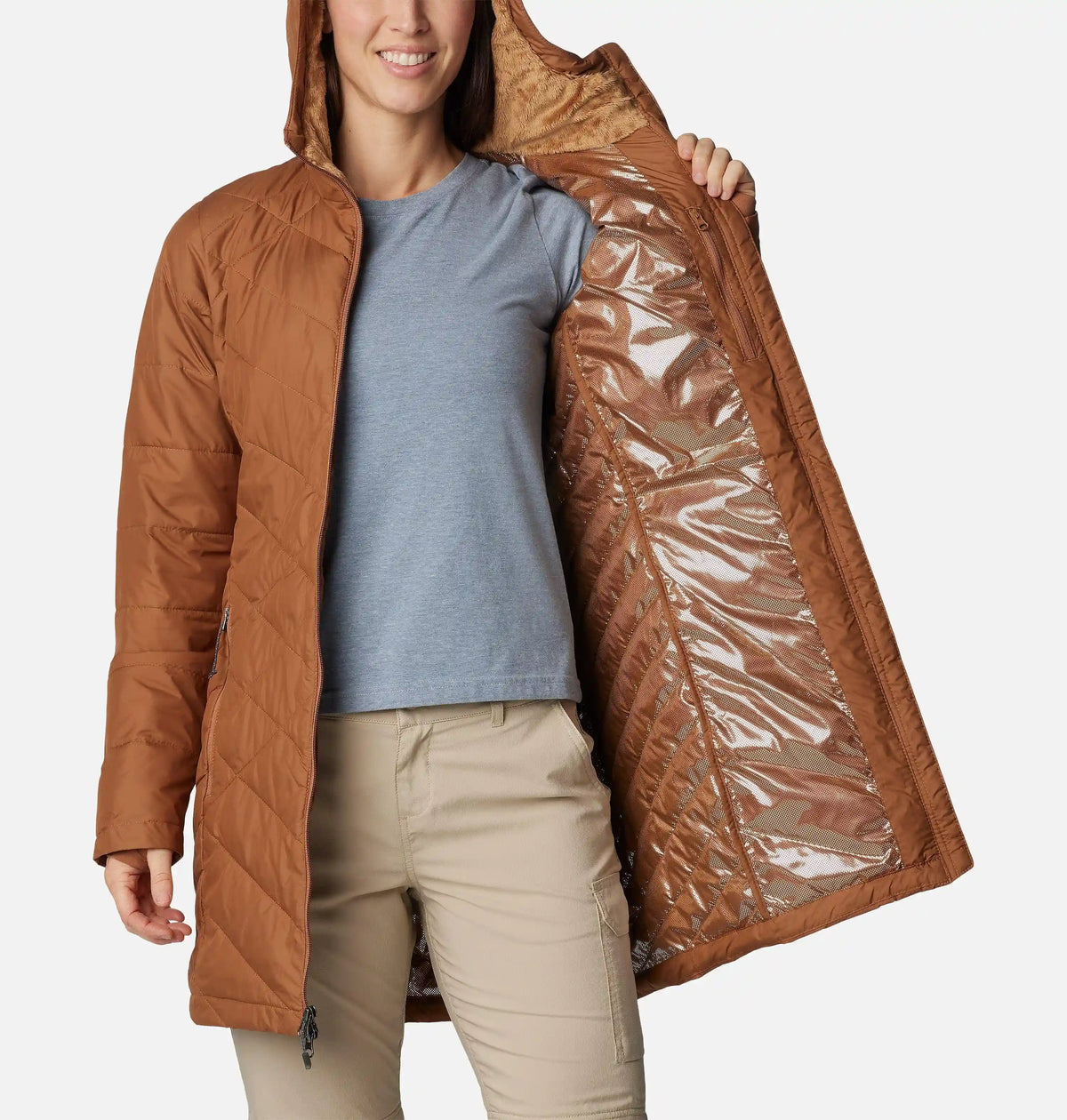 Women's Heavenly Long Hooded Jacket