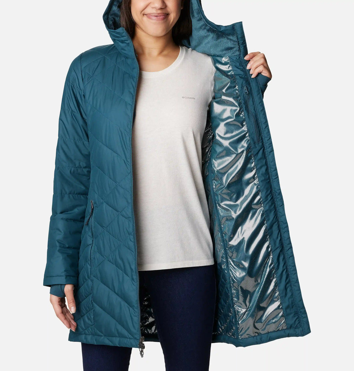 Women's Heavenly Long Hooded Jacket