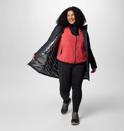 Women's Heavenly Long Hooded Jacket - Plus Size