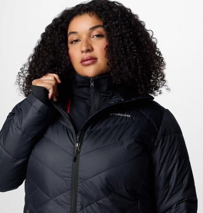 Women's Heavenly Long Hooded Jacket - Plus Size