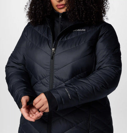 Women's Heavenly Long Hooded Jacket - Plus Size