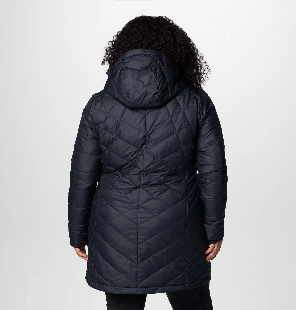 Women's Heavenly Long Hooded Jacket - Plus Size