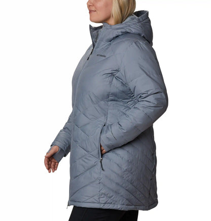 Women's Heavenly Long Hooded Jacket - Plus Size