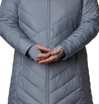 Women's Heavenly Long Hooded Jacket - Plus Size