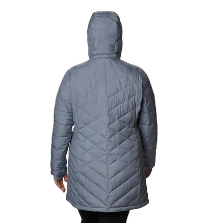 Women's Heavenly Long Hooded Jacket - Plus Size