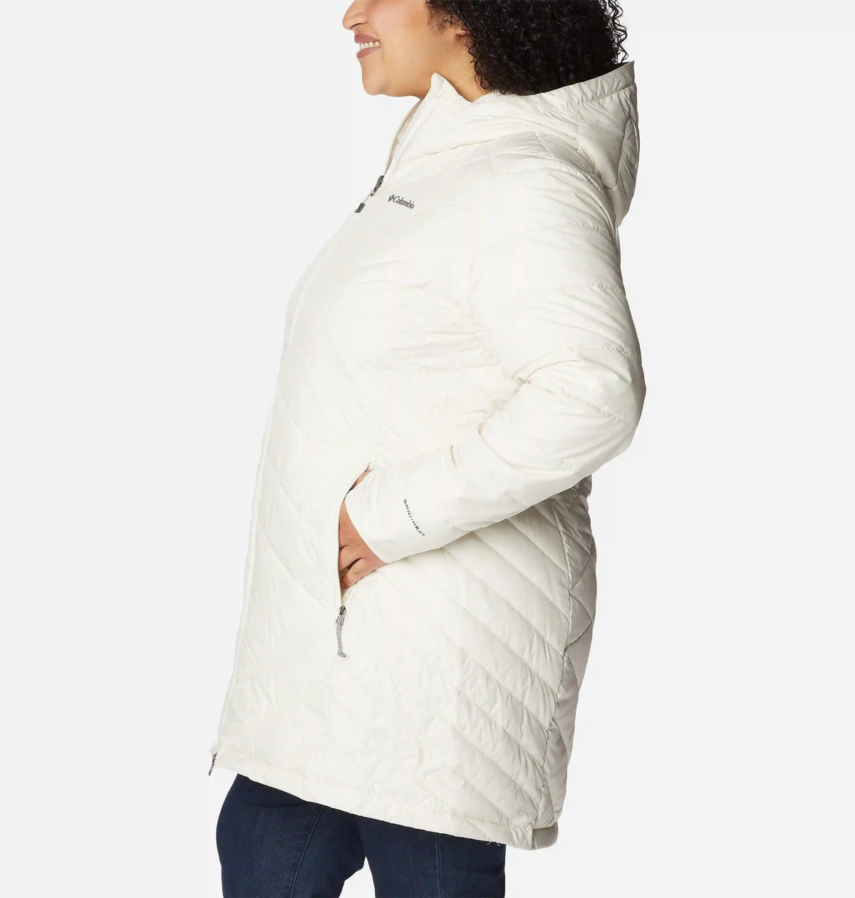 Women's Heavenly Long Hooded Jacket - Plus Size