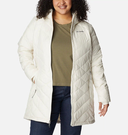 Women's Heavenly Long Hooded Jacket - Plus Size