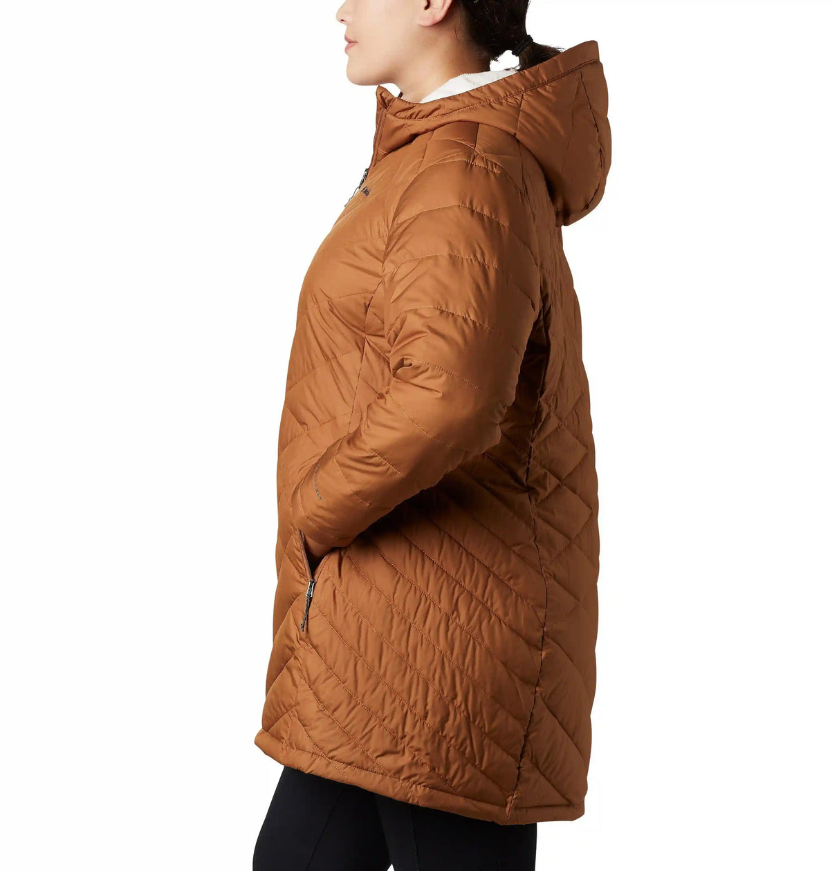 Women's Heavenly Long Hooded Jacket - Plus Size
