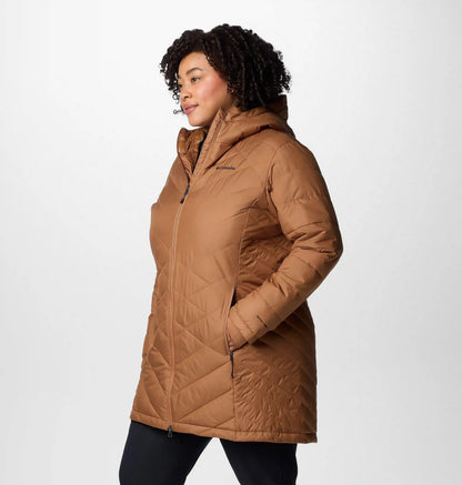 Women's Heavenly Long Hooded Jacket - Plus Size