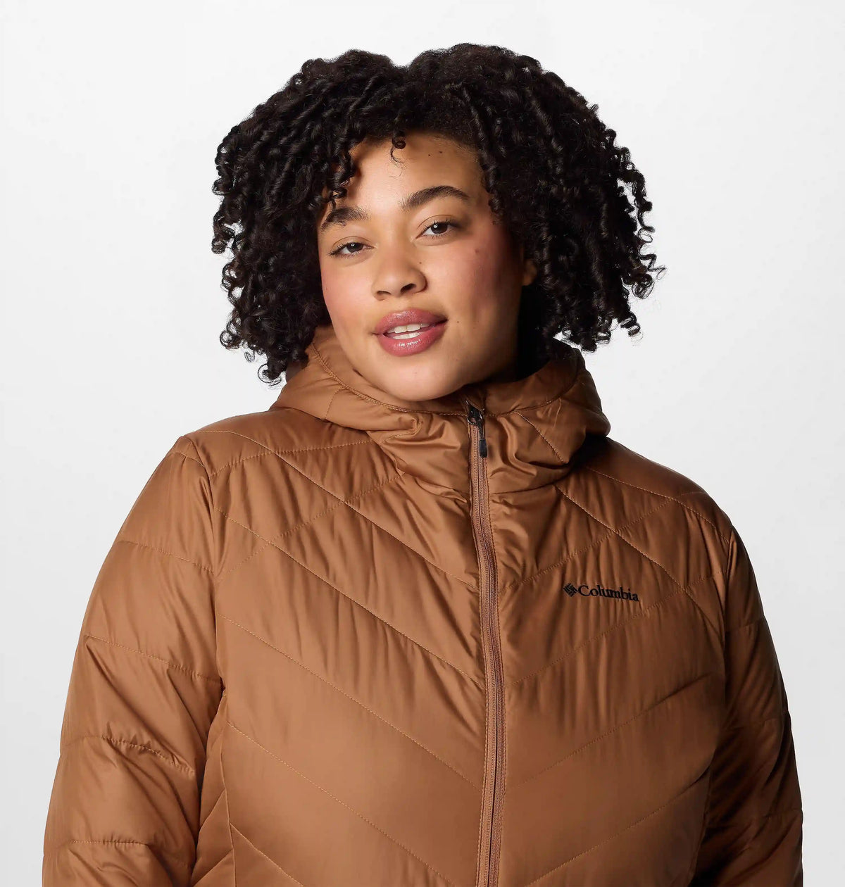 Women's Heavenly Long Hooded Jacket - Plus Size