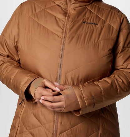 Women's Heavenly Long Hooded Jacket - Plus Size