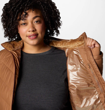Women's Heavenly Long Hooded Jacket - Plus Size