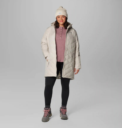 Women's Heavenly Long Hooded Jacket - Plus Size