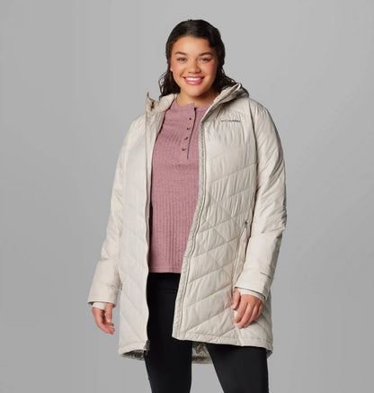 Women's Heavenly Long Hooded Jacket - Plus Size