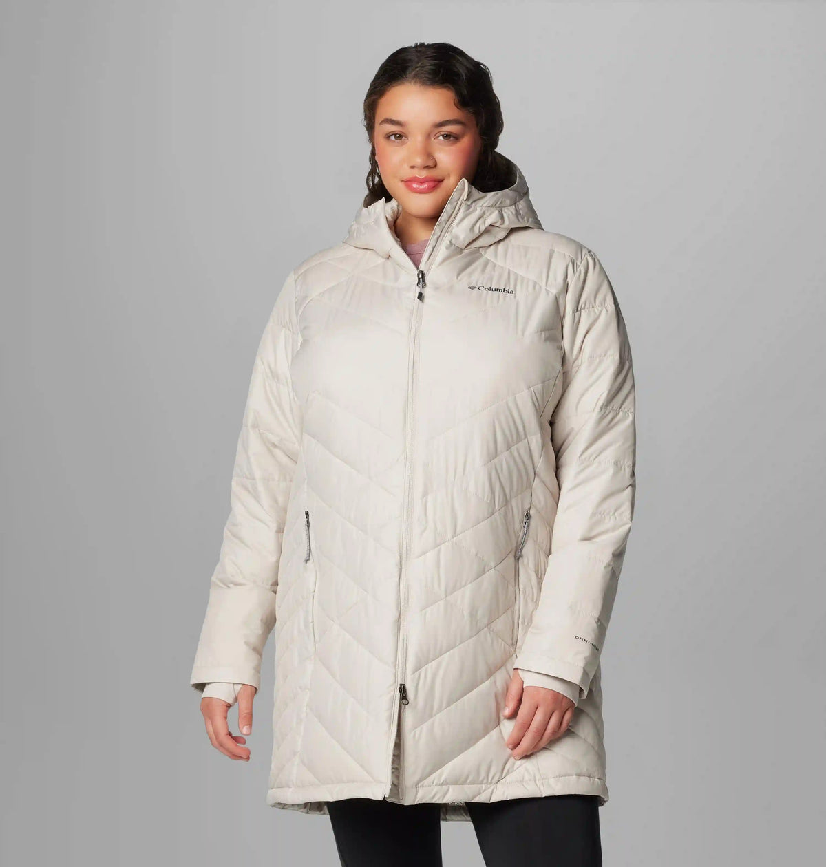 Women's Heavenly Long Hooded Jacket - Plus Size