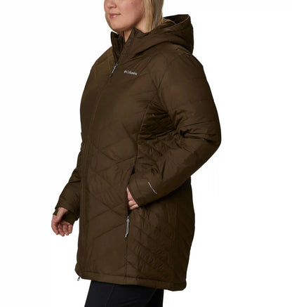 Women's Heavenly Long Hooded Jacket - Plus Size