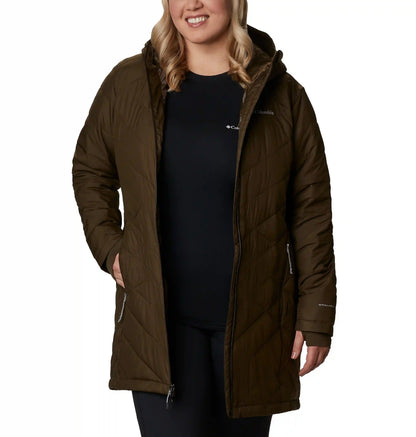 Women's Heavenly Long Hooded Jacket - Plus Size