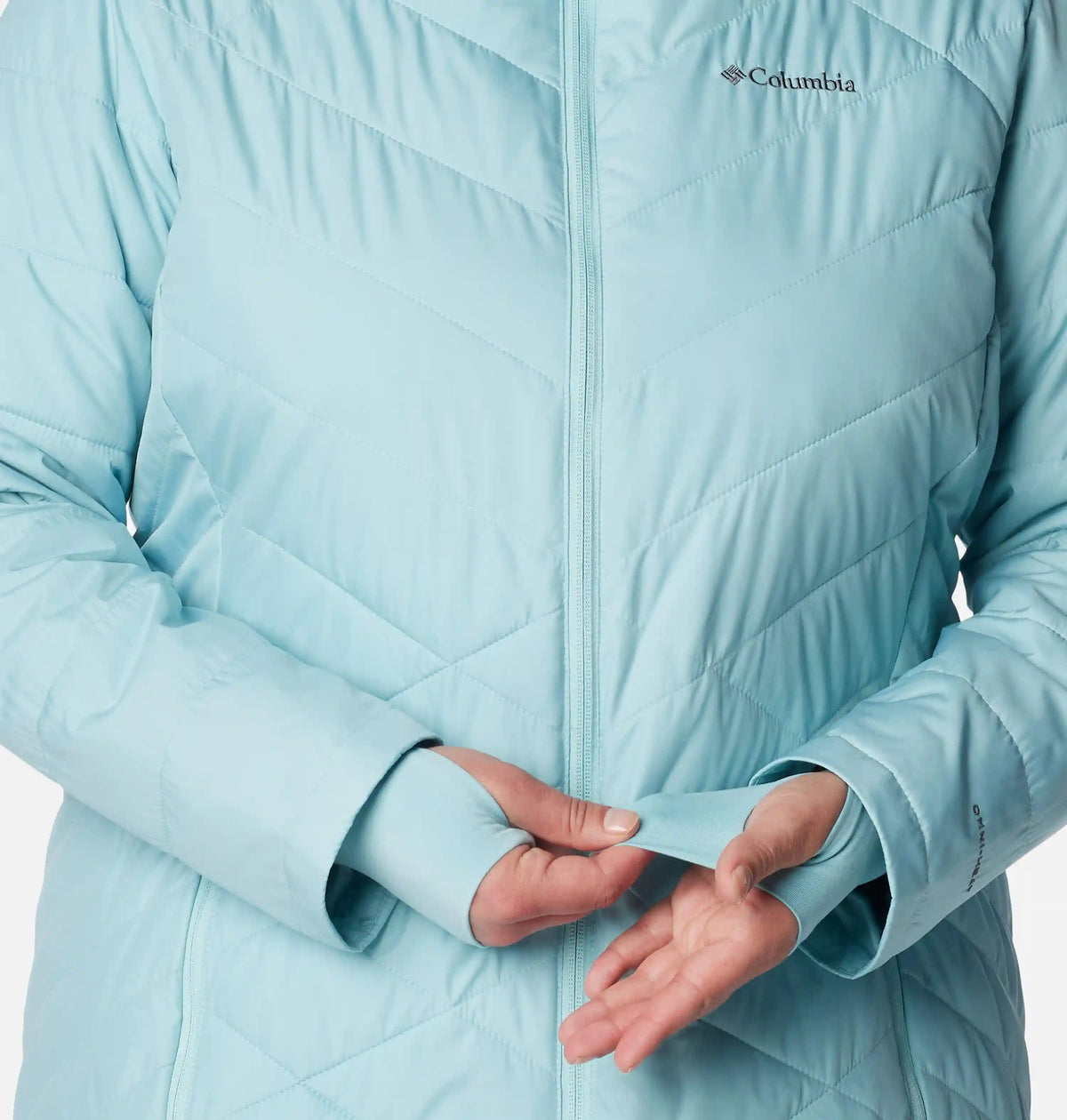 Women's Heavenly Long Hooded Jacket - Plus Size