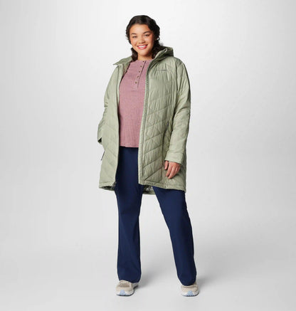 Women's Heavenly Long Hooded Jacket - Plus Size
