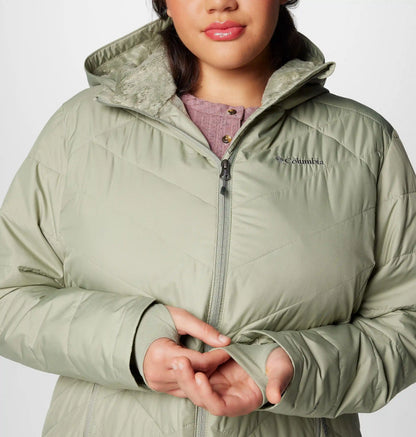 Women's Heavenly Long Hooded Jacket - Plus Size