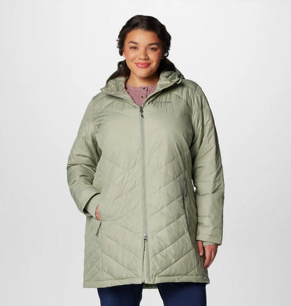 Women's Heavenly Long Hooded Jacket - Plus Size