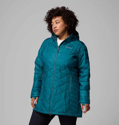 Women's Heavenly Long Hooded Jacket - Plus Size