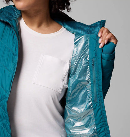 Women's Heavenly Long Hooded Jacket - Plus Size