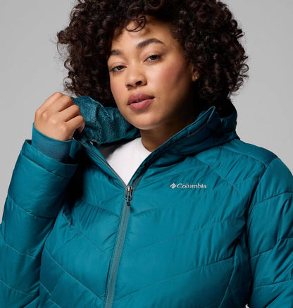 Women's Heavenly Long Hooded Jacket - Plus Size