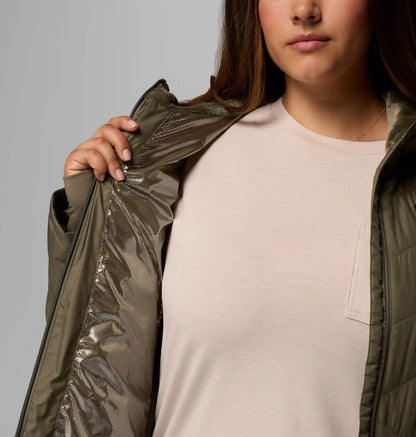 Women's Heavenly Long Hooded Jacket - Plus Size