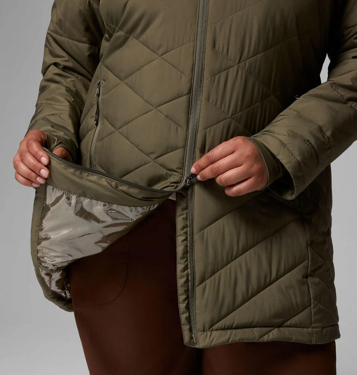 Women's Heavenly Long Hooded Jacket - Plus Size