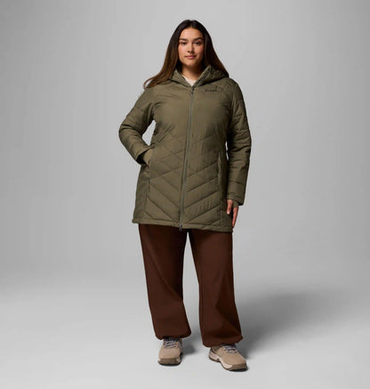 Women's Heavenly Long Hooded Jacket - Plus Size