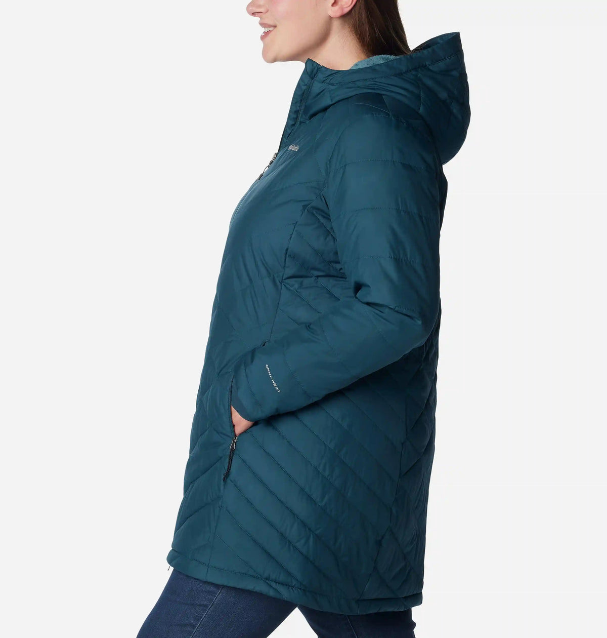 Women's Heavenly Long Hooded Jacket - Plus Size