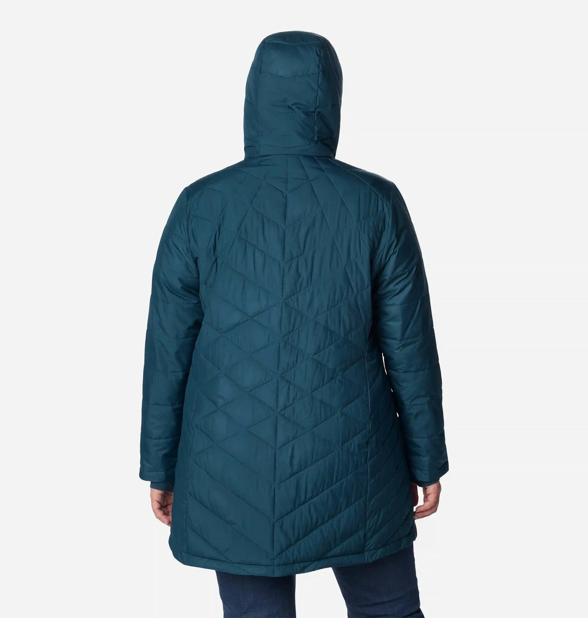 Women's Heavenly Long Hooded Jacket - Plus Size