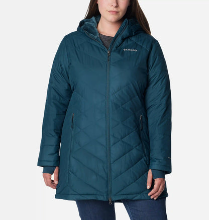 Women's Heavenly Long Hooded Jacket - Plus Size