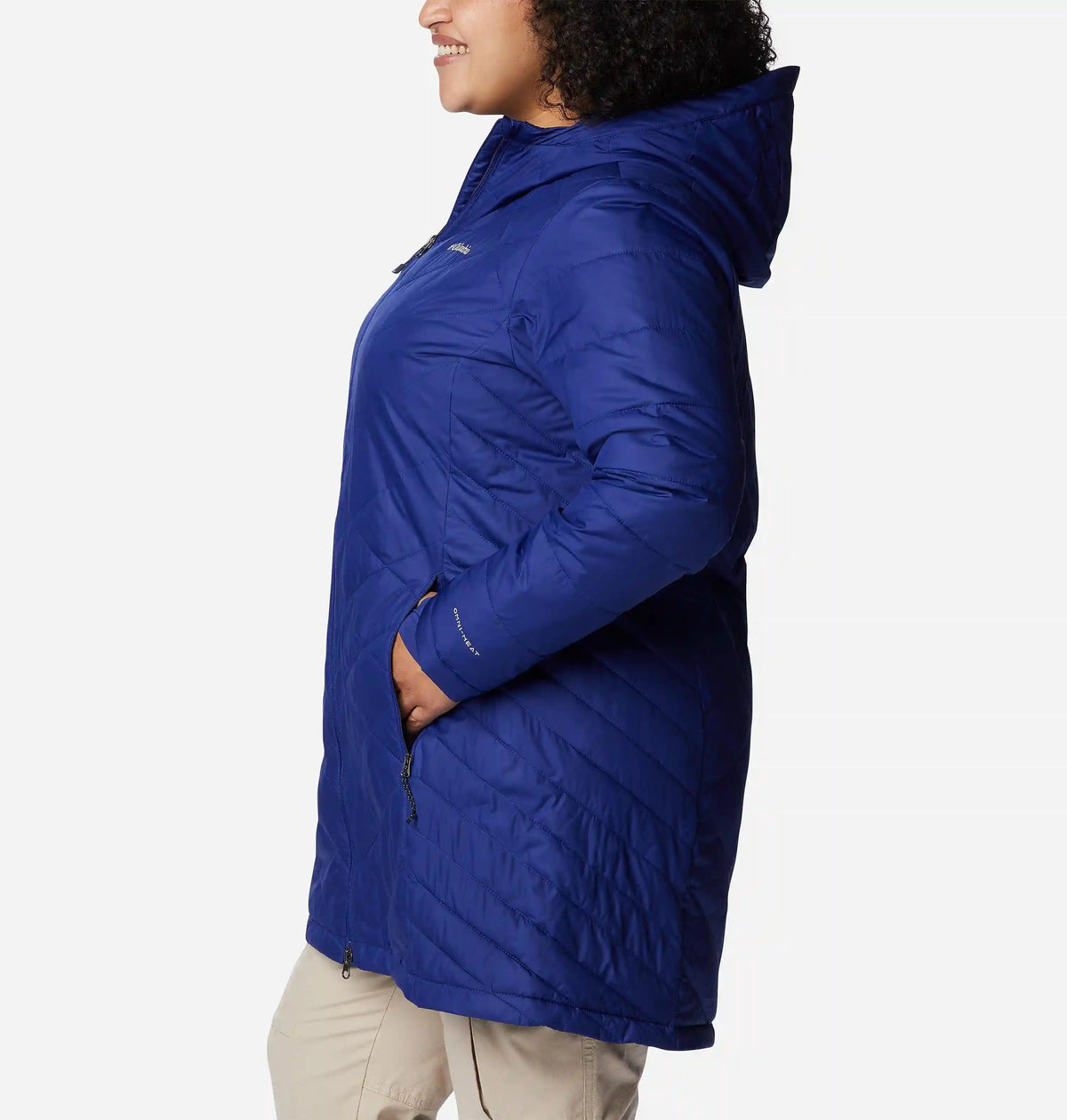 Women's Heavenly Long Hooded Jacket - Plus Size