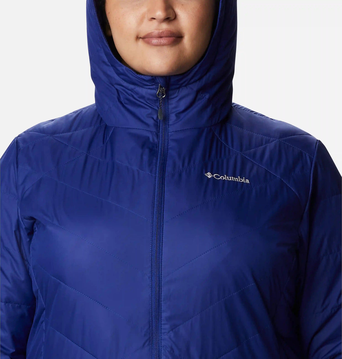 Women's Heavenly Long Hooded Jacket - Plus Size