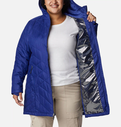 Women's Heavenly Long Hooded Jacket - Plus Size