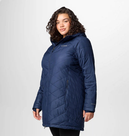 Women's Heavenly Long Hooded Jacket - Plus Size