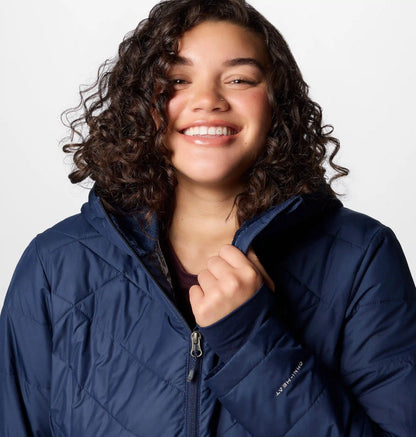 Women's Heavenly Long Hooded Jacket - Plus Size