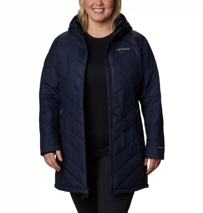 Women's Heavenly Long Hooded Jacket - Plus Size