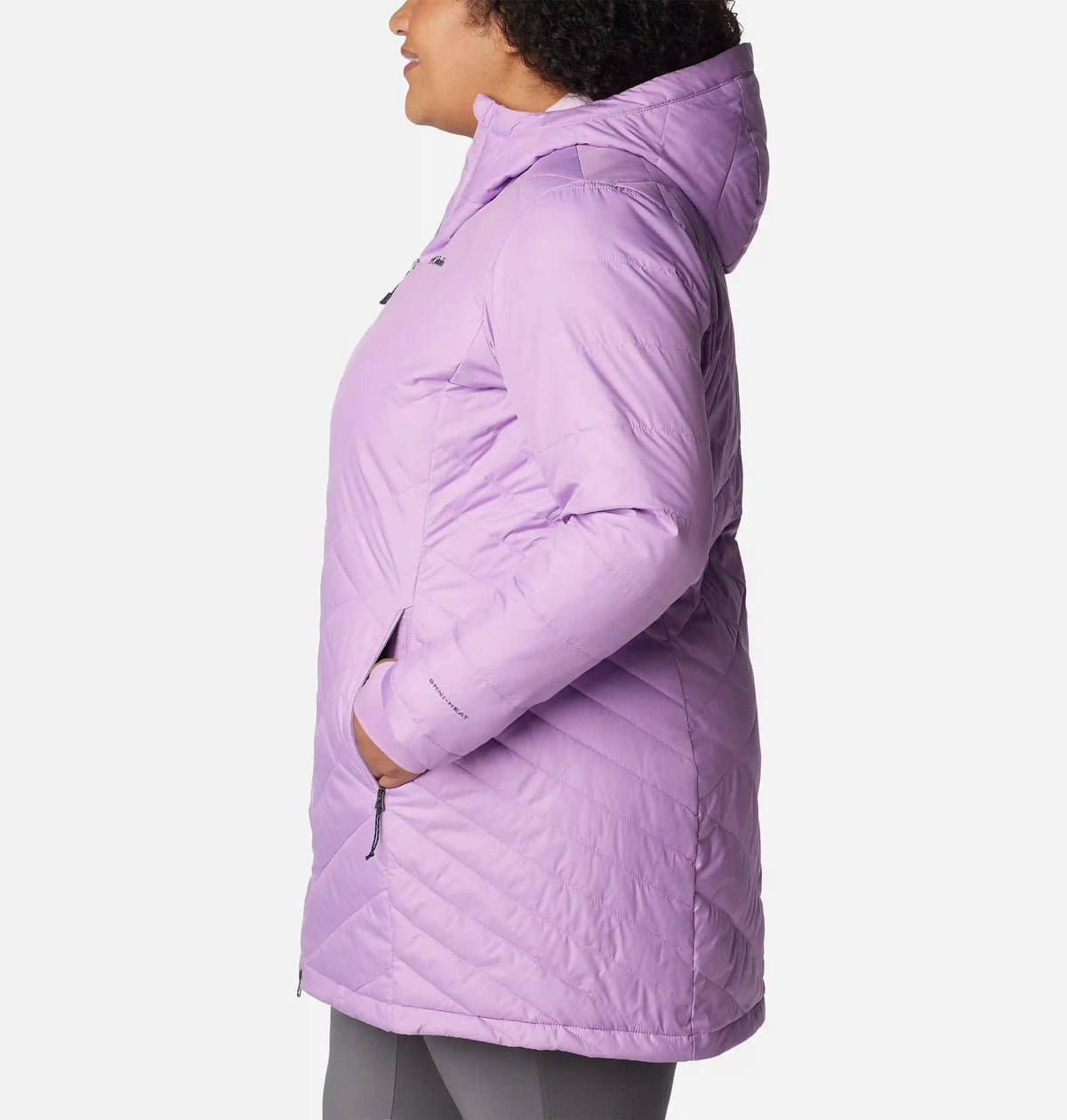 Women's Heavenly Long Hooded Jacket - Plus Size