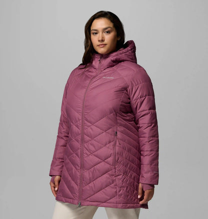 Women's Heavenly Long Hooded Jacket - Plus Size