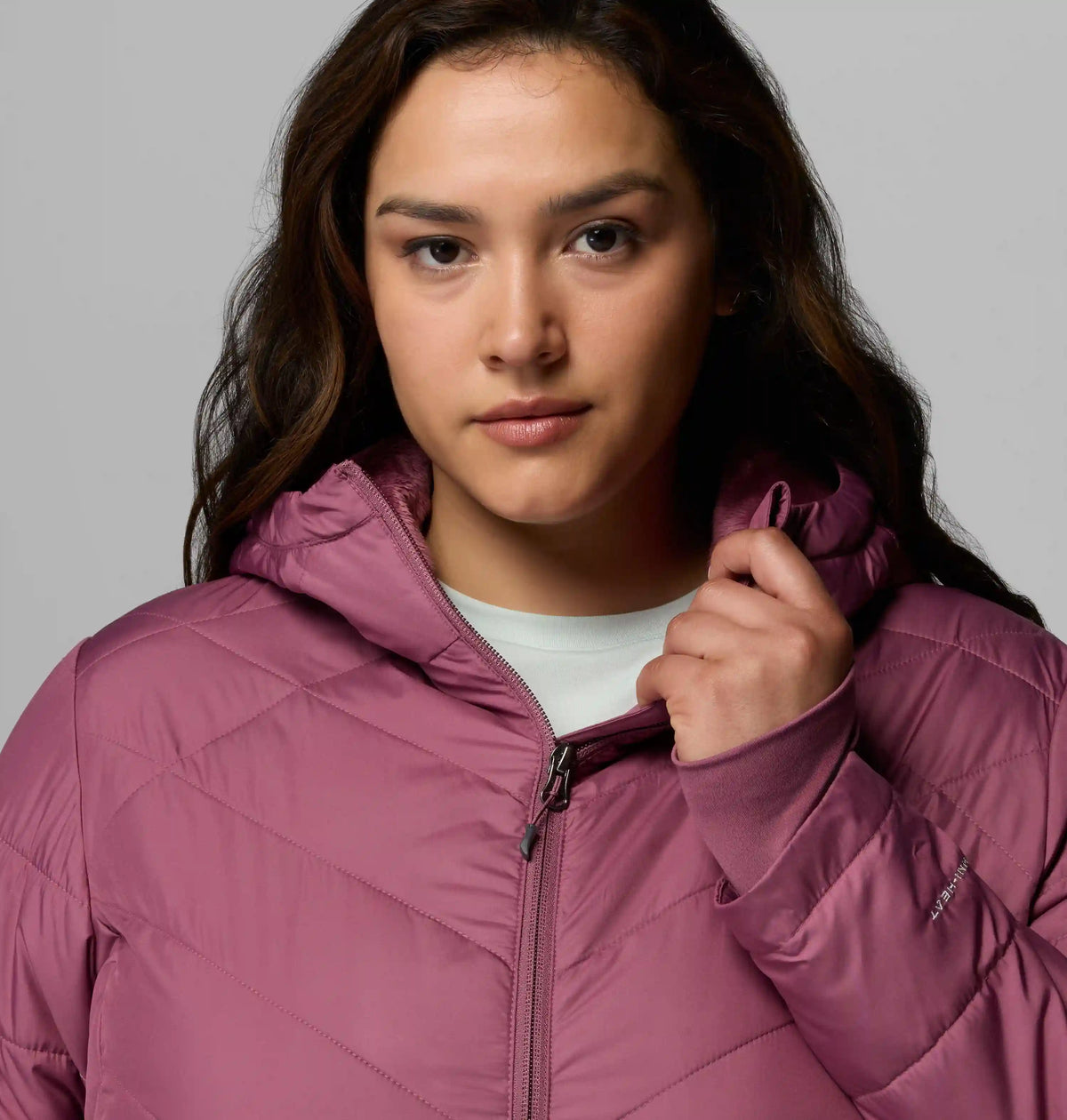 Women's Heavenly Long Hooded Jacket - Plus Size