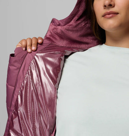 Women's Heavenly Long Hooded Jacket - Plus Size