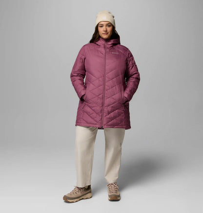 Women's Heavenly Long Hooded Jacket - Plus Size