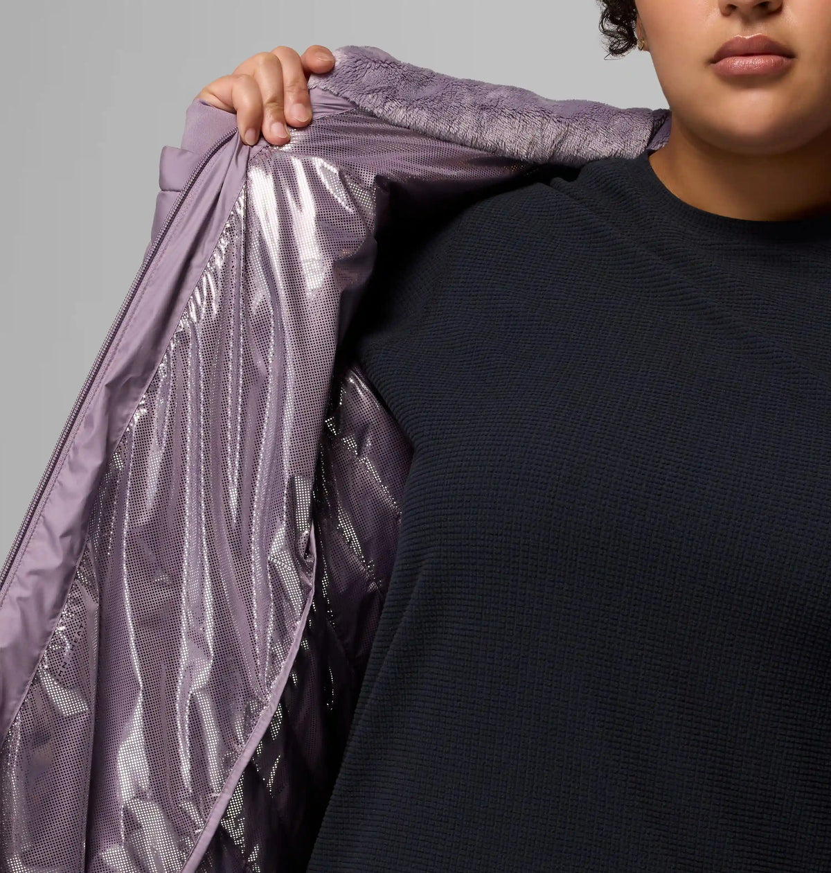 Women's Heavenly Long Hooded Jacket - Plus Size