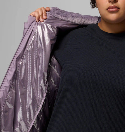 Women's Heavenly Long Hooded Jacket - Plus Size