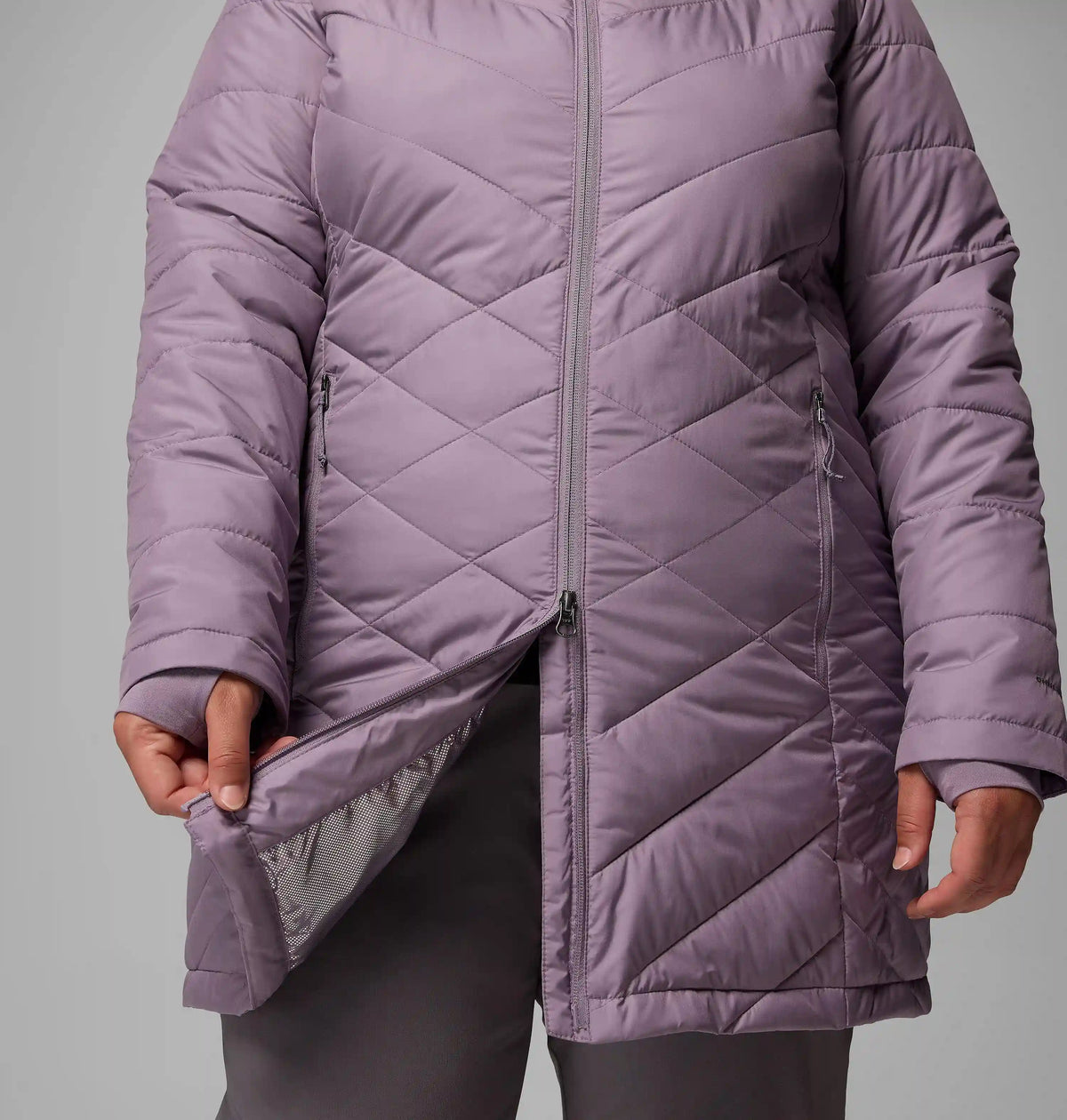 Women's Heavenly Long Hooded Jacket - Plus Size